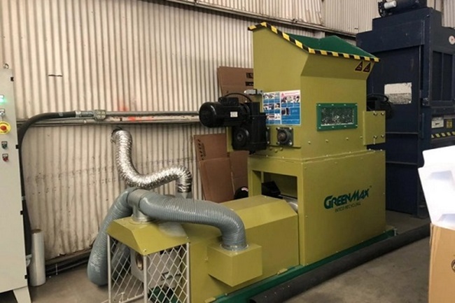 máquina para reciclar telgopor