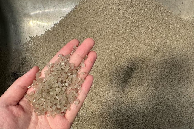 pellets de película de PE