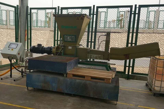 compactadora de deshidratación