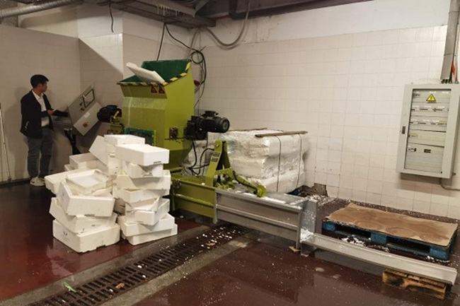 compactadora de telgopor