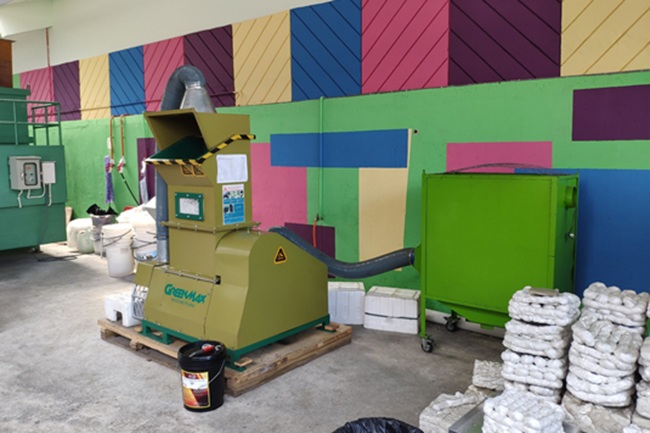 máquina de reciclaje de EPS
