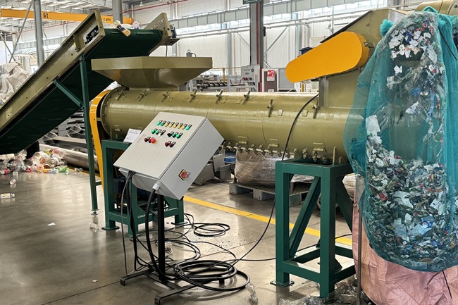 desetiquetadora de PET botellas