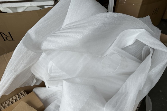 Embalaje de muebles con EPE film