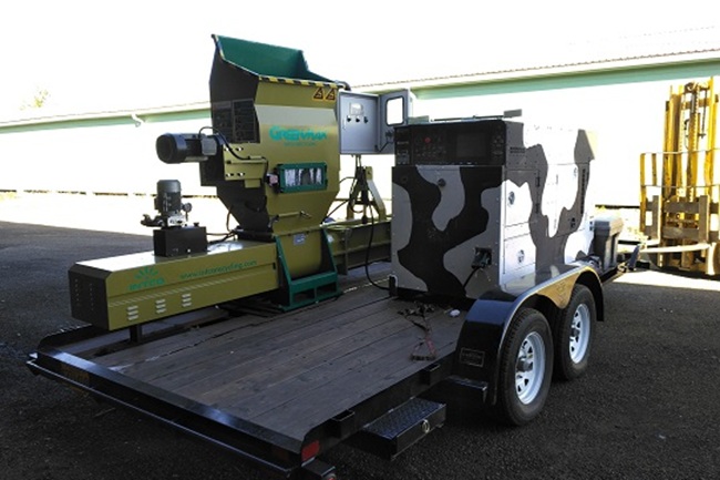 máquina montado en vehiculo