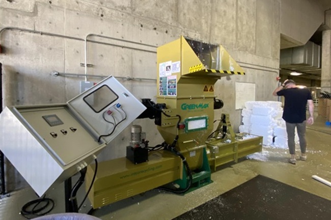 GreenMax compactadora de poliestireno expandido