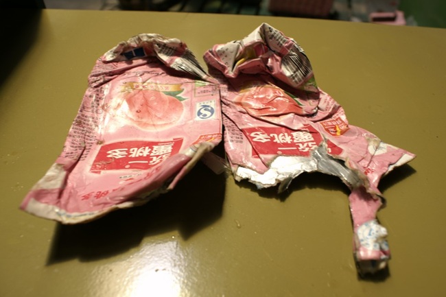 compactación de tetra-pak