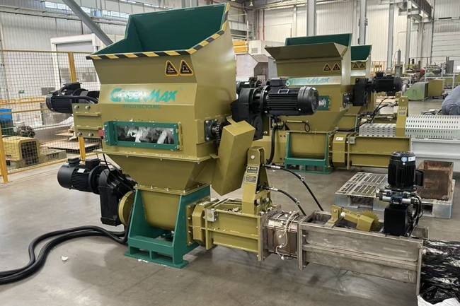 GreenMax máquina para reciclar polietileno