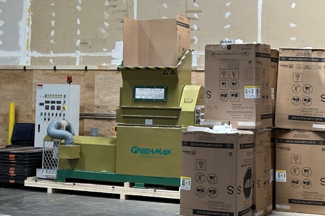 máquina para reciclar poliestireno