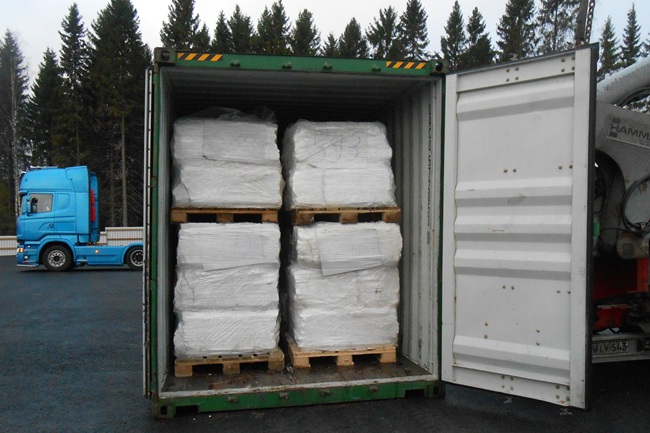 reciclaje de boyas de plumavit