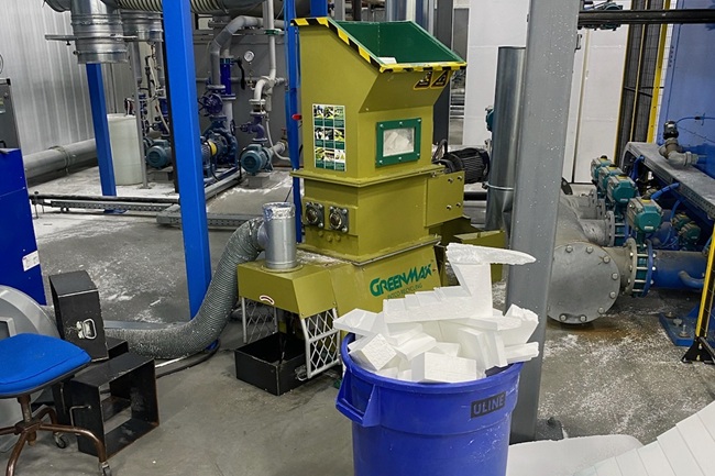 compactadora de poliestireno expandido