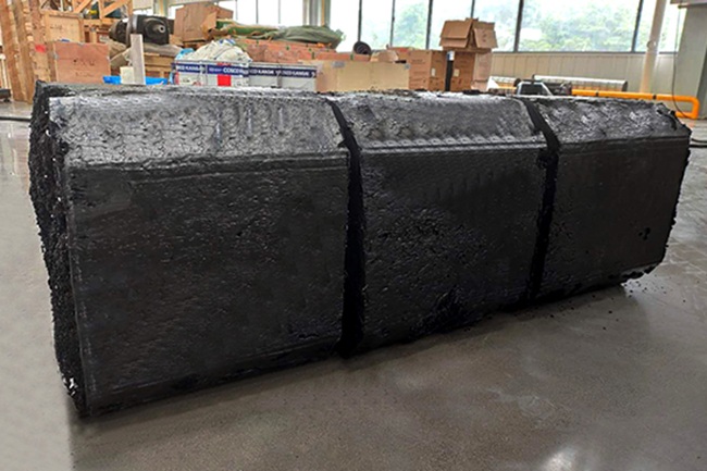 Bloques compactados de espuma EPP