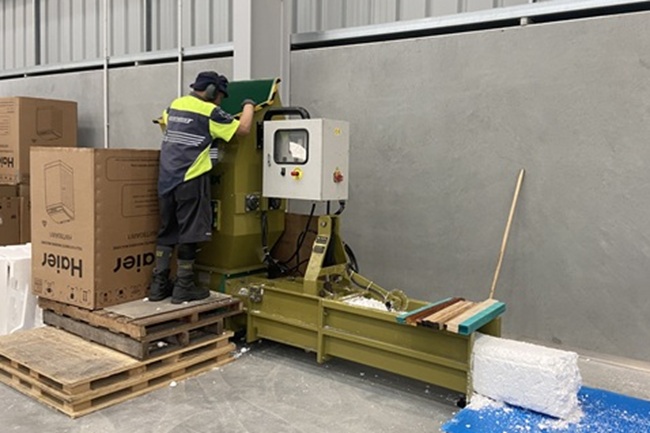 caso de reciclaje en Mainfreight