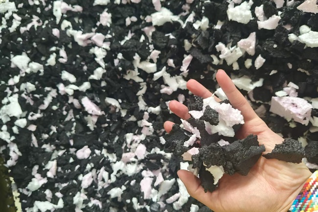 Espuma EPP triturada uniforme