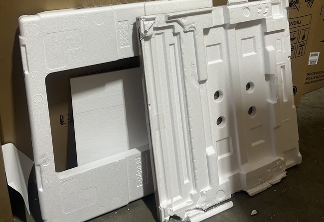 empaque de EPS foam de electrodomésticos