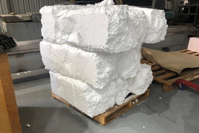 bloques de EPS compactados en frío