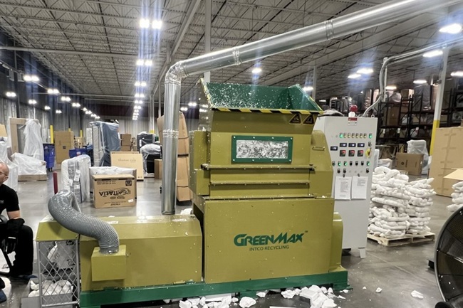 máquina para reciclar icopor