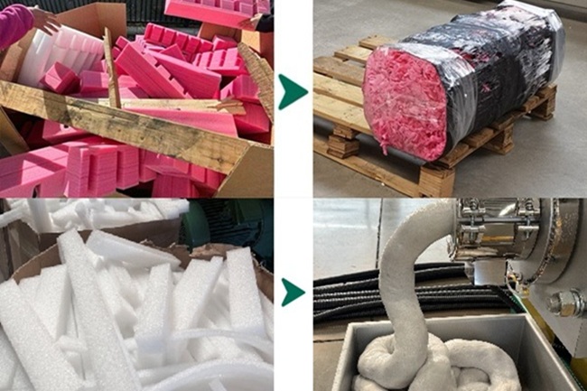 Reciclaje de polietileno espumado en EMS: ¿qué solución conviene a fábricas, recicladores y actores de la cadena de suministro?