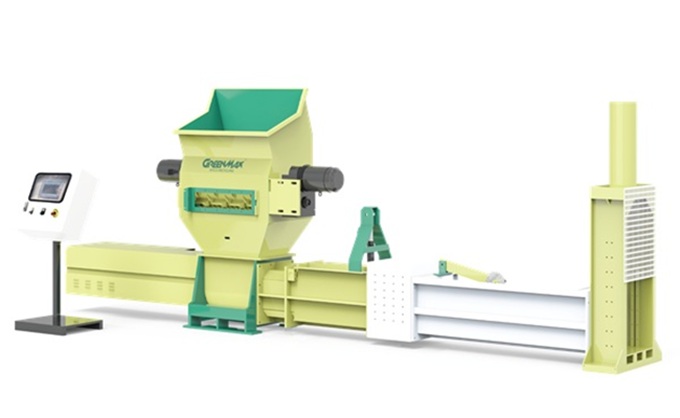 Compactadora Zeus para espuma de polietileno