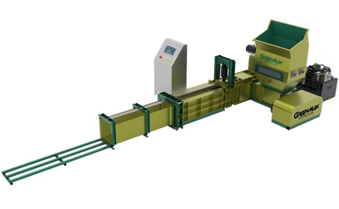 Máquina Hydraulic para reciclar espuma PE